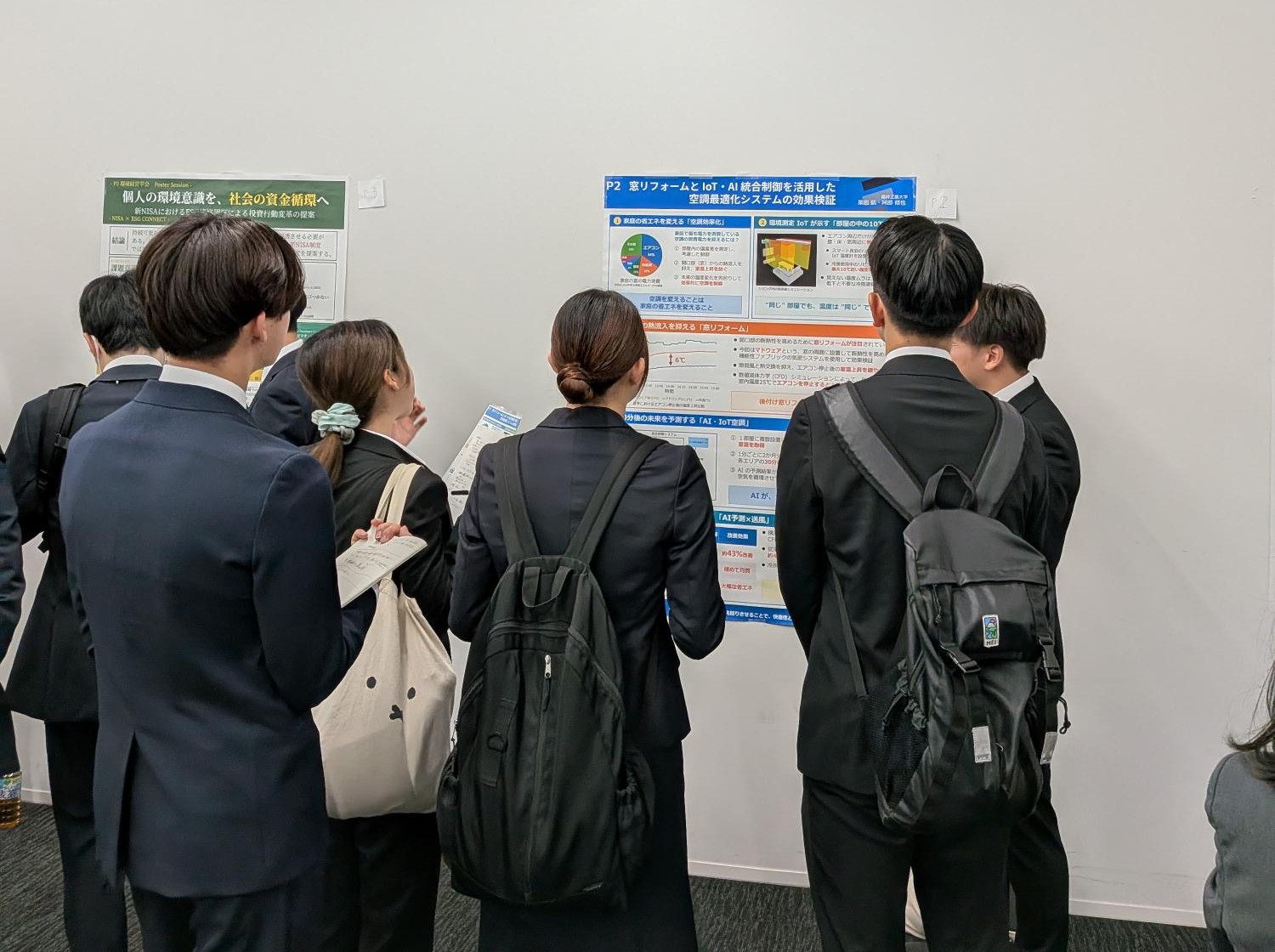 武蔵野大学で行われた環境経営学会 春季研究報告大会にて、所属学生の粟田凱さんがポスター発表を行いました。